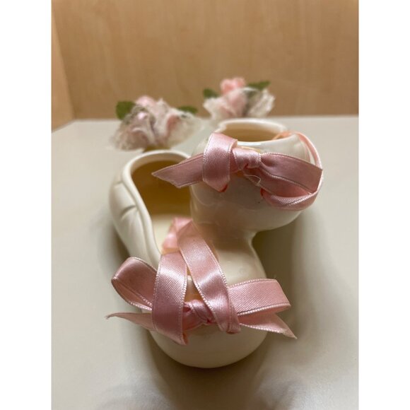 Vintage Ballet Shoe Planter and Decor - Picture 7 of 10
